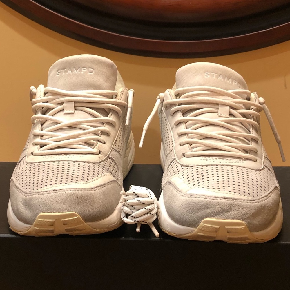 Puma x STAMPD R698 Whisper White Unisex Sneakers